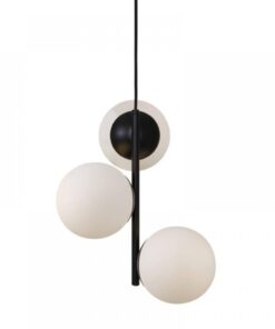 Nordlux Lilly Κρεμαστό Μαύρο E14 Γυάλινο/Μεταλλικό – 48603003