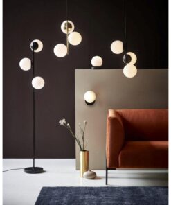 Nordlux Lilly Κρεμαστό Μαύρο E14 Γυάλινο/Μεταλλικό – 48603003