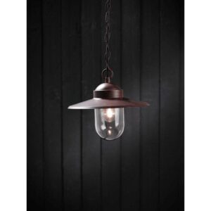 Nordlux Luxembourg Κρεμαστό Rusty E27  Γυάλινο/Μεταλλικό –  72805009