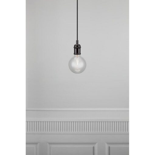 Nordlux Avra Κρεμαστό Μαύρο E27  Μεταλλικό –  84800003
