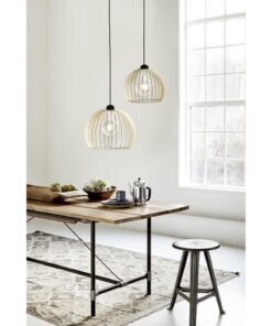 Nordlux Chino 40 Κρεμαστό Φυσικό E27 Ξύλο – 84843014