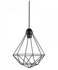 Nordlux Tees Κρεμαστό Φωτιστικό 1xE27 Μαύρου Χρώματος – 84863003