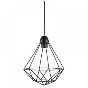 Nordlux Tees Κρεμαστό Φωτιστικό 1xE27 Μαύρου Χρώματος –  84863003