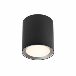 Nordlux Landom Smart Long Φωτιστικό Οροφής Μαύρο IP44 LED 8W 2700K Dimmable – 2110850103