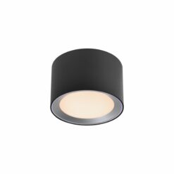 Nordlux Landon Smart Φωτιστικό Οροφής Μαύρο IP44 LED 8W 2700K Dimmable – 2110840103