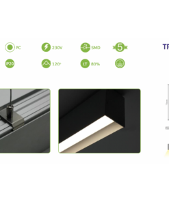 Επιτοίχιο/Κρεμαστό Γραμμικό Φωτιστικό LANKY ACA