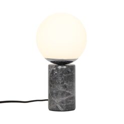 Nordlux Lilly Marble Φωτιστικό Γραφείου Γκρι E14  Γυάλινο/Μάρμαρο –  2213575010