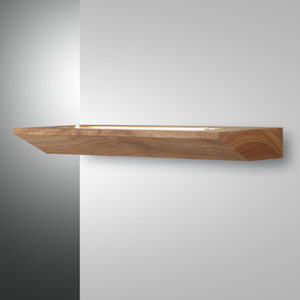 Φωτιστικό Τοίχου  Fabas Luce Linus LED 14W  Ξύλο Dimmable  1380lm Θερμό 3000K – 3663-21-215