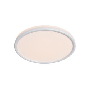 Nordlux Liva Smart  Color Φωτιστικό Οροφής  Λευκό  IP54 LED 21W 2700K Dimmable  –  2110826101