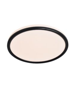 Nordlux Liva Smart Color Φωτιστικό Οροφής Μαύρο IP54 LED 21W 2700K Dimmable – 2110826103