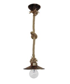 Κρεμαστό  φωτιστικό LP-150K-S- Σχοινί UT-Μπρονζέ  Heronia – 31-0127