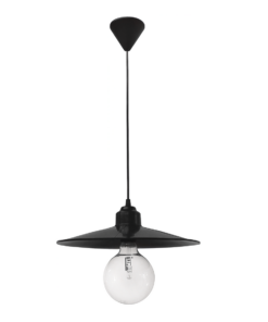 Κρεμαστό  φωτιστικό LP-180K 1L  Μαύρο  Heronia – 11-0160
