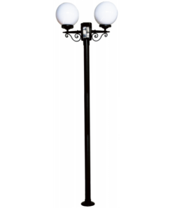 Κολώνα LP-100EΒ 2L 200cm  Μαύρο  Καραβολος Heronia – 23-0008