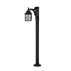 Φωτιστικό κήπου  LP-710EB 1L 100cm  Μαύρο  Heronia – 10-0248