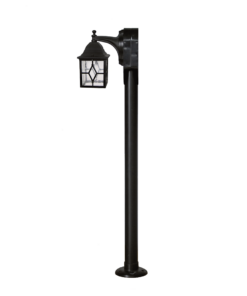 Φωτιστικό κήπου  LP-710EB 1L 100cm  Μαύρο  Heronia – 10-0248