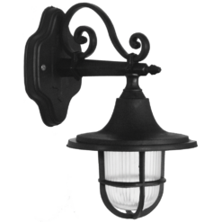 Απλίκα επιτοίχια  LP-700ΑΚ  Μαύρο  Heronia – 07-1135