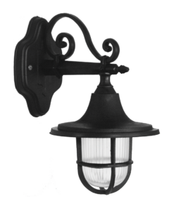 Απλίκα επιτοίχια  LP-700ΑΚ  Μαύρο  Heronia – 07-1135