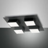 Φωτιστικό Οροφής  Fabas Luce Lucas LED 48W  Ανθρακί Dimmable  4160lm Θερμό 3000K – 3601-84-282