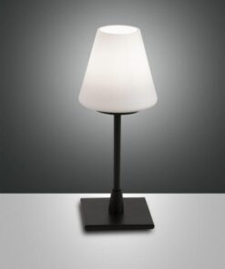 Επιτραπέζιο Φωτιστικό   Fabas Luce Lucy G9   Μαύρο Με Dimmer Αφής    – 3568-30-101