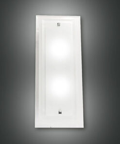 Φωτιστικό Τοίχου  Fabas Luce Maggie 2X E27 Λευκό     – 2957-26-102