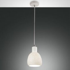 Κρεμαστό Φωτιστικό   Fabas Luce Marina E27 Λευκό     – 3534-40-102