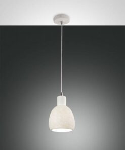 Κρεμαστό Φωτιστικό   Fabas Luce Marina E27 Λευκό     – 3534-40-102