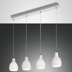 Κρεμαστό Φωτιστικό   Fabas Luce Marina 4X E27 Λευκό     – 3534-49-102