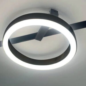 ΜΑΥΡΟ ΜΑΤ ΜΑΓΝΗΤΙΚΟ ΦΩΤΙΣΤΙΚΟ 48V DC 12W 4000K 700LM 90° OSRAM RA90 Φ200*33MM ACA – MARION1240B