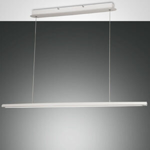 Κρεμαστό Φωτιστικό   Fabas Luce Mason LED 42W  Λευκό Με Dimmer  4320lm Θερμό 3000K – 3696-45-102