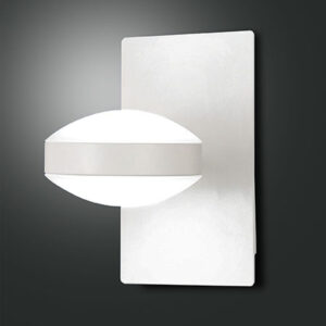 Φωτιστικό Τοίχου  Fabas Luce Mill LED 16W  Λευκό   1510lm Θερμό 3000K – 3253-21-102