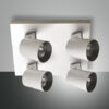 Σποτ  Fabas Luce Modo 4X GU10 Αλουμίνιο     – 3451-84-212