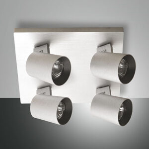 Σποτ  Fabas Luce Modo 4X GU10 Αλουμίνιο     – 3451-84-212