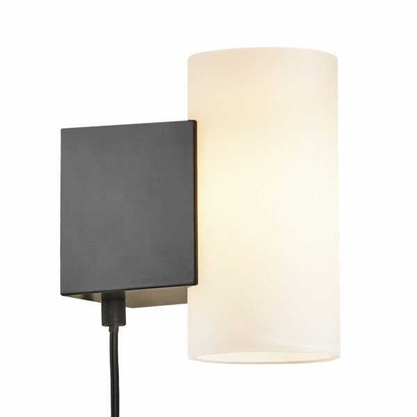 Nordlux Mona Φωτιστικό Τοίχου Μαύρο/Λευκό LED 10W 2700K Dimmable –  2110561003