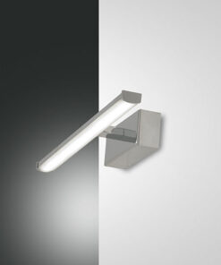 Φωτιστικό Τοίχου  Fabas Luce Nala LED 6W  Χρώμιο  IP44 700lm Θερμό 3000K – 3361-21-138