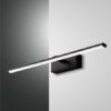 Φωτιστικό Τοίχου  Fabas Luce Nala LED 10W  Μαύρο  IP44 1200lm Θερμό 3000K – 3361-26-101