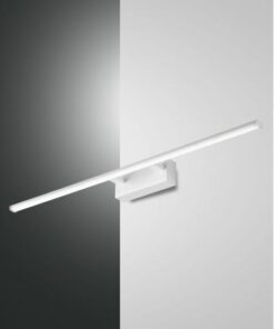 Φωτιστικό Τοίχου  Fabas Luce Nala LED 15W  Λευκό  IP44 1850lm Θερμό 3000K – 3361-28-102