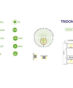 Γραμμικό Επιτοίχιο Φωτιστικό Up-Down NIC ACA