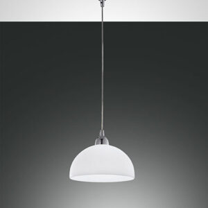 Κρεμαστό Φωτιστικό   Fabas Luce Nice E27 Λευκό     – 2908-44-102