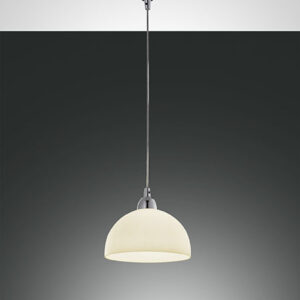Κρεμαστό Φωτιστικό   Fabas Luce Nice E27 Μελί     – 2908-44-125
