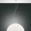 Κρεμαστό Φωτιστικό   Fabas Luce Nice E27 Λευκό     – 2908-46-102