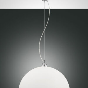 Κρεμαστό Φωτιστικό   Fabas Luce Nice E27 Λευκό     – 2908-46-102