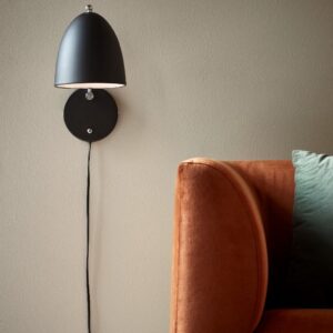 Nordlux Alexander 16 Φωτιστικό Τοίχου Μαύρο E27  Μεταλλικό/Πλαστικό –  48621003