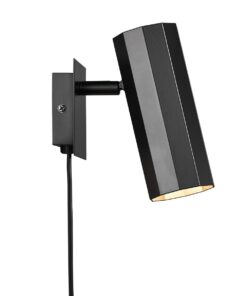 Nordlux Alanis Φωτιστικό Τοίχου Μαύρο GU10 Μεταλλικό/Μεταλλικό – 2213441003