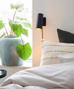 Nordlux Alanis Φωτιστικό Τοίχου Μαύρο GU10 Μεταλλικό/Μεταλλικό – 2213441003