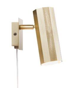 Nordlux Alanis Φωτιστικό Τοίχου Ορείχαλκος GU10 Μεταλλικό/Μεταλλικό – 2213441035