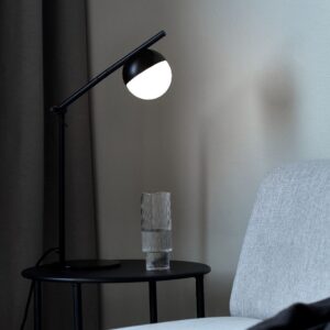 Nordlux Contina Φωτιστικό Γραφείου Μαύρο G9  Γυάλινο/Μεταλλικό –  2010985003