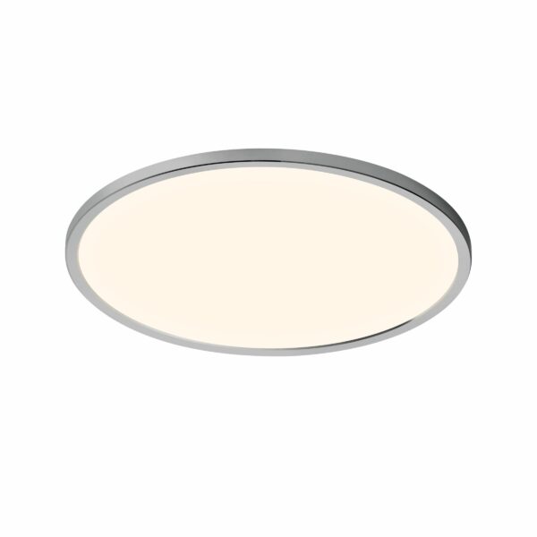 Nordlux Oja 42 Φωτιστικό Οροφής  Νικελ IP54 LED 19W 3000K Dimmable -  2015116133