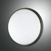 Φωτιστικό Οροφής  Fabas Luce Olly LED 23W  Μαύρο  IP54 2670lm Θερμό 3000K – 3315-61-101