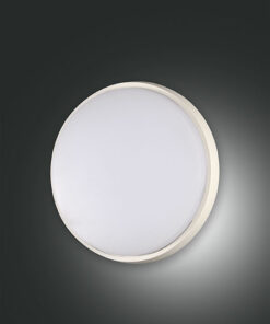 Φωτιστικό Οροφής  Fabas Luce Olly LED 23W  Λευκό  IP54 2670lm Θερμό 3000K – 3315-61-102