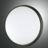 Φωτιστικό Οροφής  Fabas Luce Olly LED 30W  Μαύρο  IP54 3210lm Θερμό 3000K – 3315-65-101